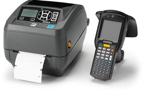 rfid id card printer|rf scanner with label printer.